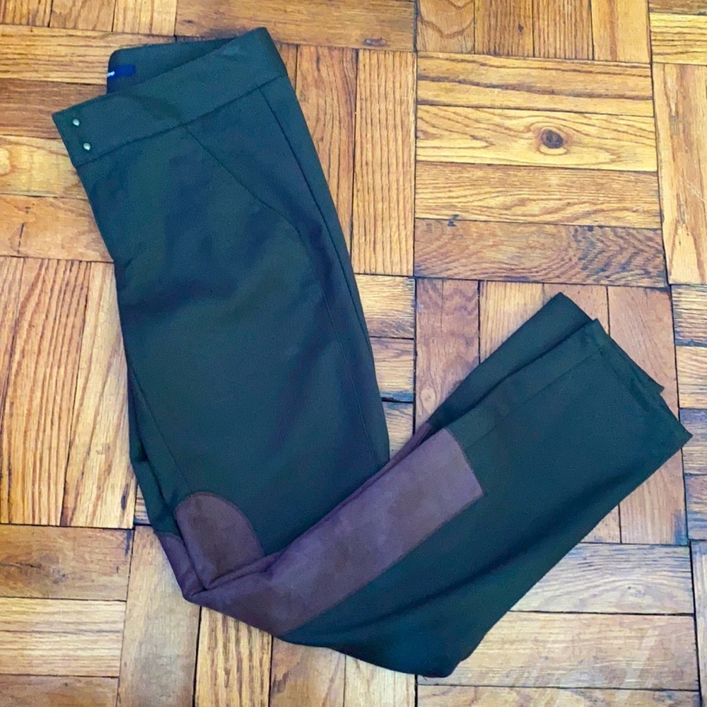 Gap green and brown pants size: 00 stretch